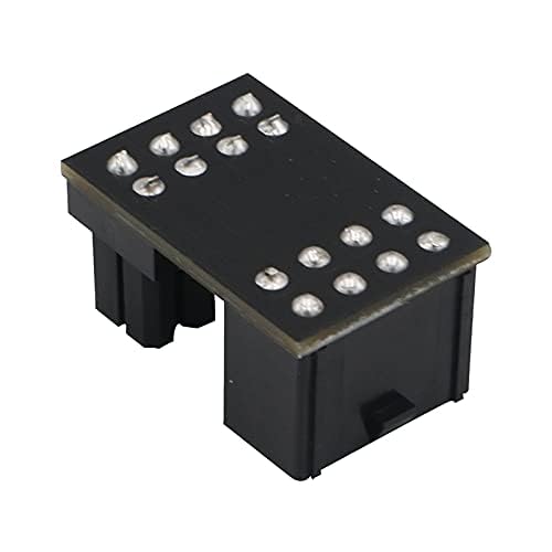 WLGQ ATX Female to Male 6pin RVS 180 Degree Angled Adapter for Desktops Graphics Card 