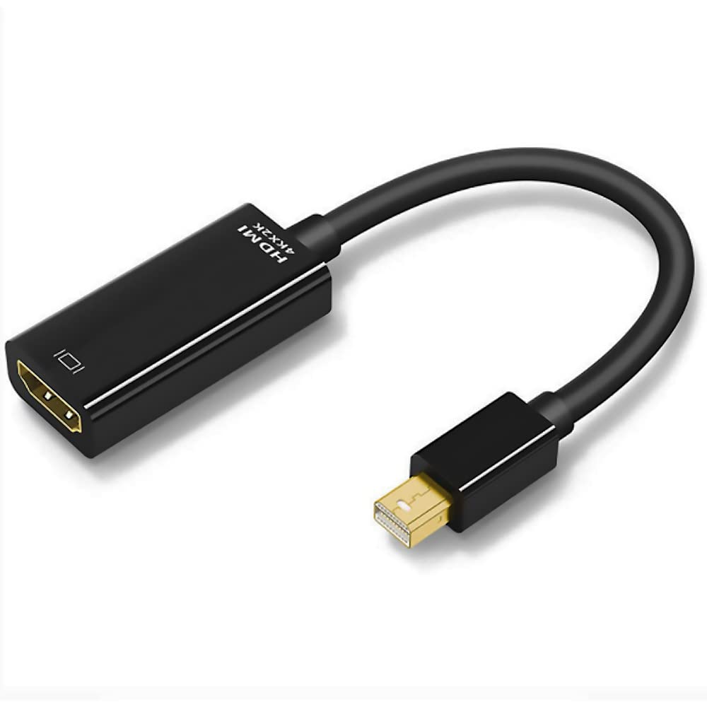 WLGQ 4K Mini DP to HDMI Adapter Mini Didplayport Thunderbolt to HDMI