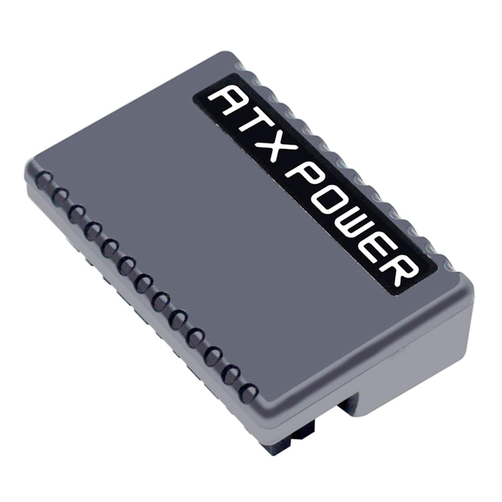 WLGQ ATX 24 Pin 90 Degree Right Angle Male to Female Adapter, Protective Shell for PC Motherboard Power Supply