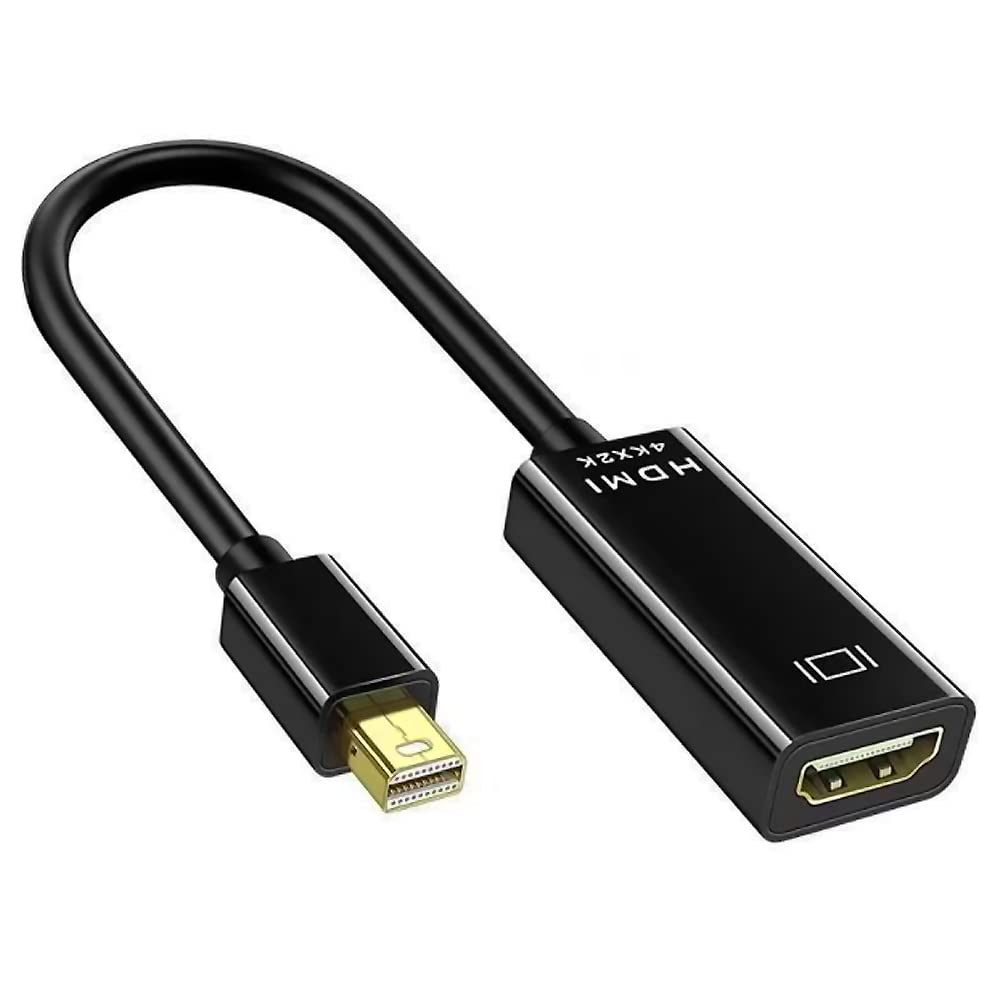 WLGQ 4K Mini DP to HDMI Adapter Mini Didplayport Thunderbolt to HDMI