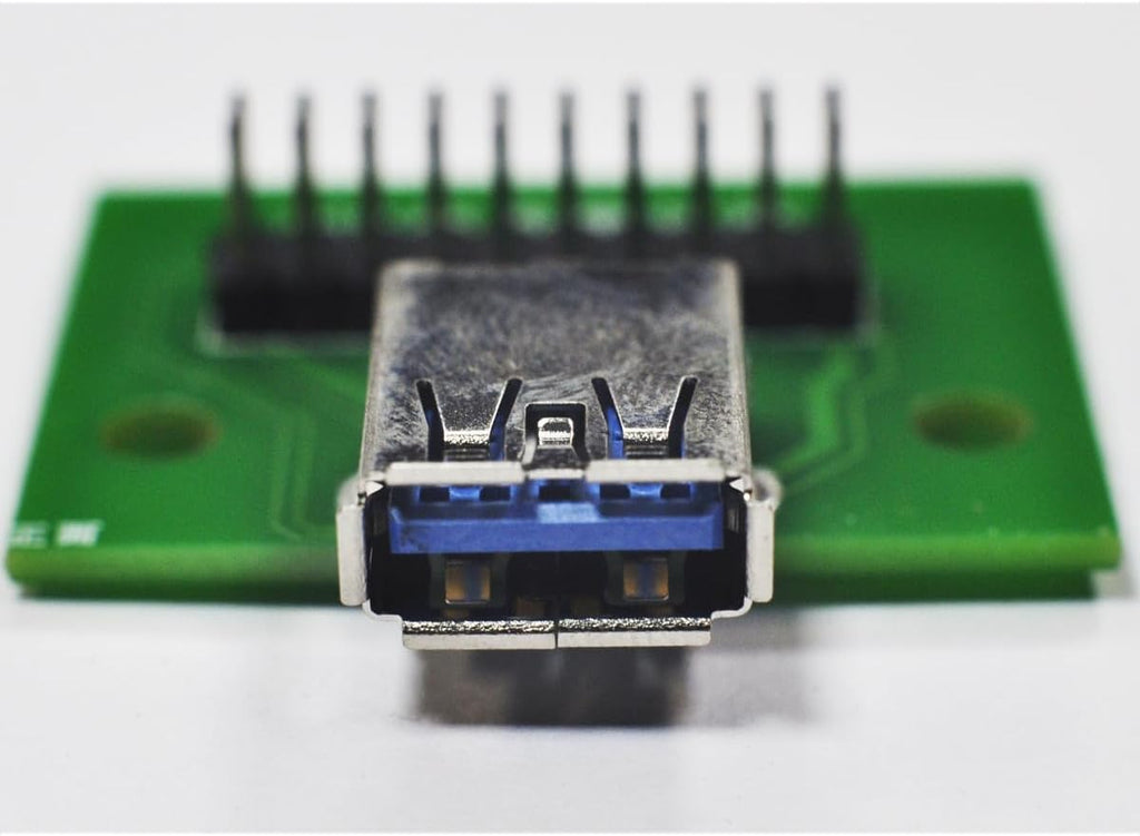 WLGQ USB 3.0 A Type Female 2.54mm Breakout Board DIY Test connecter with 10pin pcbboard