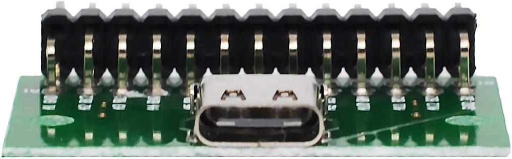 WLGQ USB 3.1 Type-C Test Board with PCB Test Socket | 2.54mm Pitch Header | USB-C Motherboard Diagnostic Tool for Electronics Engineers