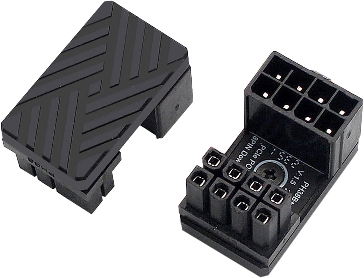 WLGQ 12VHPWR 180 Degree Angled Adapter, 600W PCIe 5.0 Power Adapter ATX 3.0 16 Pin (12+4) Connector for GeForce RTX 3090Ti 4070Ti 4080 4090 Graphic Card(B Type) 