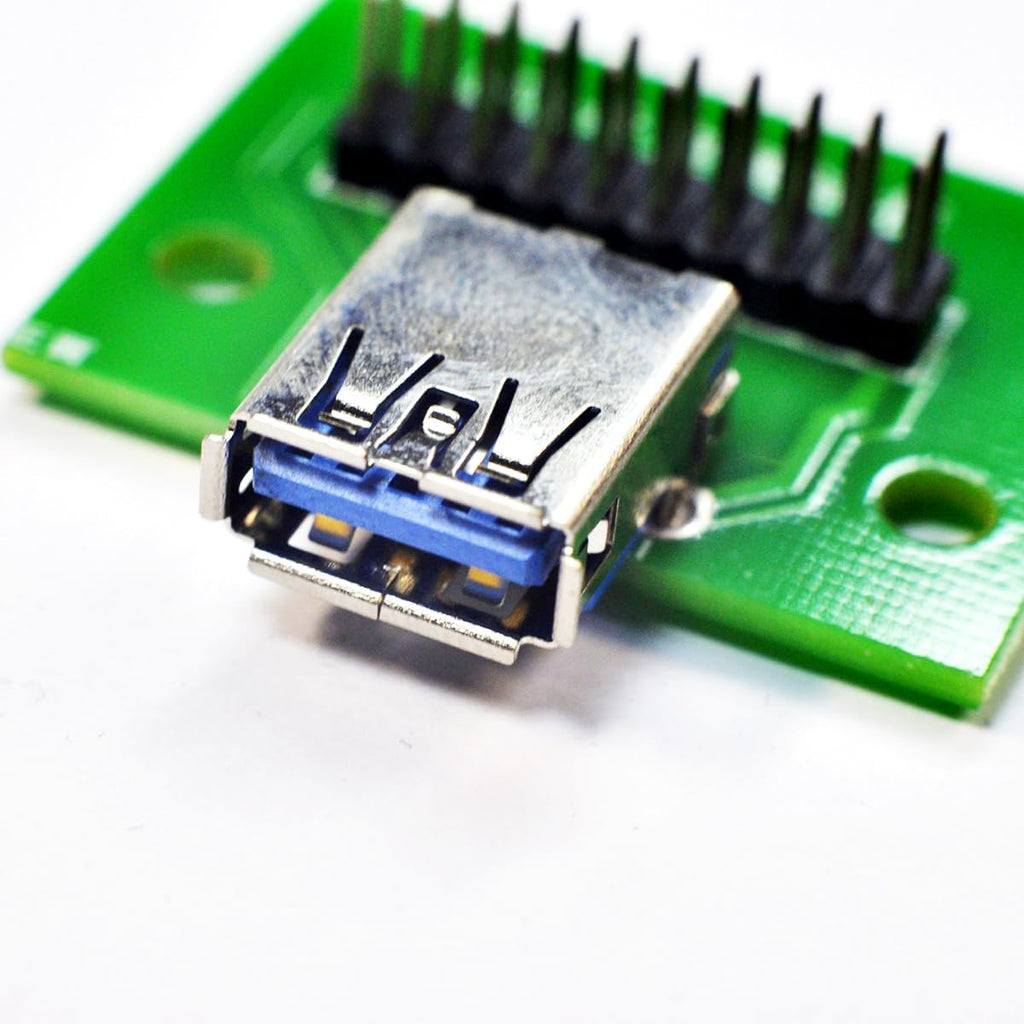 WLGQ USB 3.0 A Type Female 2.54mm Breakout Board DIY Test connecter with 10pin pcbboard
