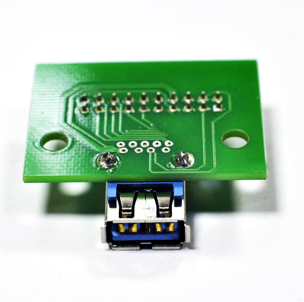 WLGQ USB 3.0 A Type Female 2.54mm Breakout Board DIY Test connecter with 10pin pcbboard