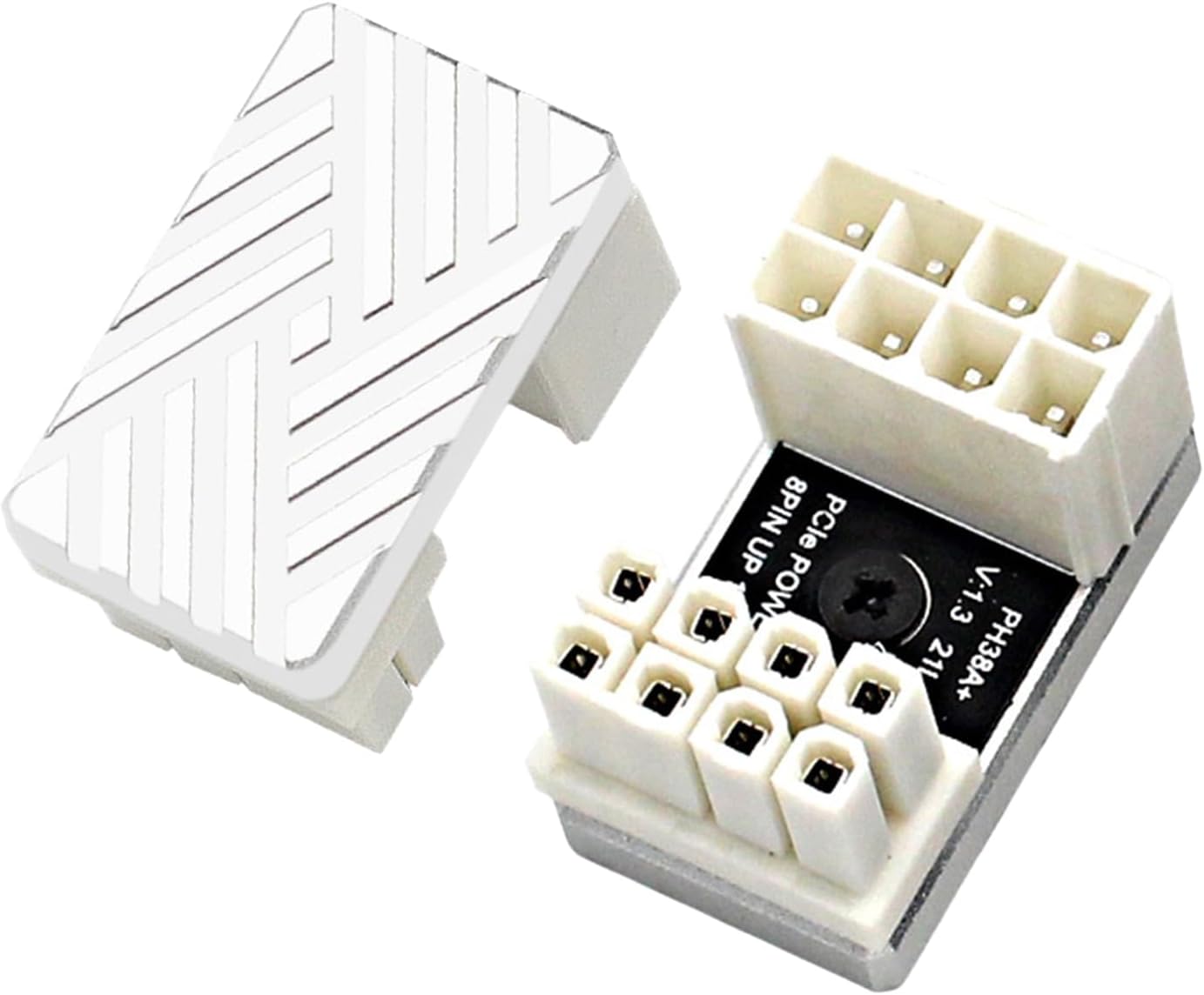 WLGQ 12VHPWR 180 Degree Angled Adapter, 600W PCIe 5.0 Power Adapter ATX 3.0 16 Pin (12+4) Connector for GeForce RTX 3090Ti 4070Ti 4080 4090 Graphic Card(B Type) 