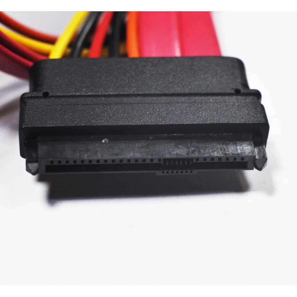 WLGQ SAS 29PIN SFF-8482 Male to Female Extension Cable Hard Drive Cable