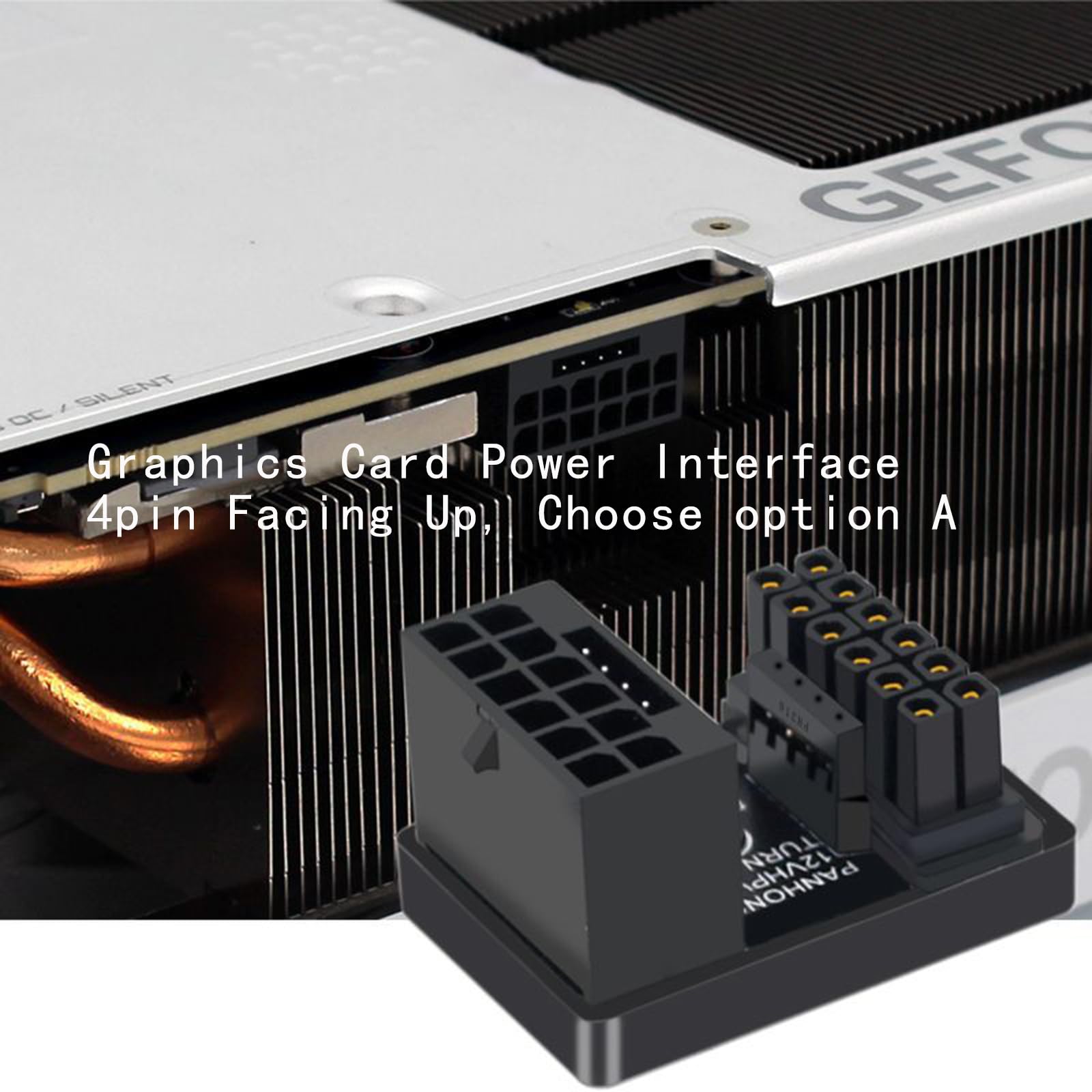 WLGQ 12VHPWR 180 Degree Angled Adapter, 600W PCIe 5.0 Power Adapter ATX 3.0 16 Pin (12+4) Connector for GeForce RTX 3090Ti 4070Ti 4080 4090 Graphic Card(B Type) 