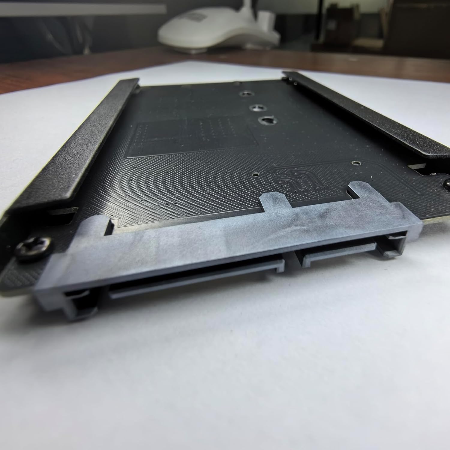 WLGQ NGFF M.2 B Key SSD Interface to SATA Adapter Card with Desktop Hard Drive Bracket