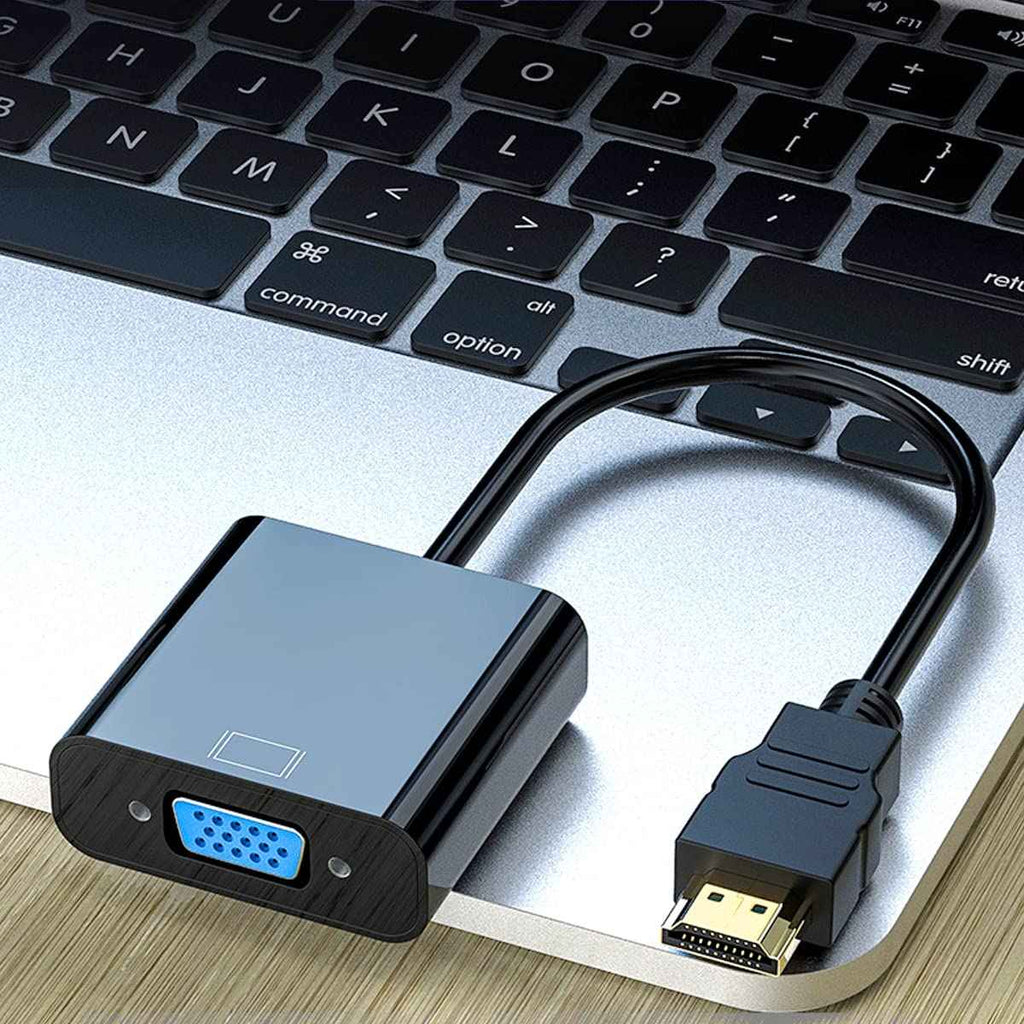 WLGQ DP to VGA Cable, DisplayPort Male to VGA(HDD15pin) Female Adapter for Computer, Desktop, Laptop, PC, Monitor, Projector, HDTV (Black)