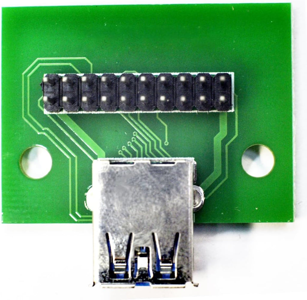 WLGQ USB 3.0 A Type Female 2.54mm Breakout Board DIY Test connecter with 10pin pcbboard